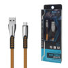 ecobox kabel usb typ-c 2.4a złoty quick charger qc 3.0 1m bw02