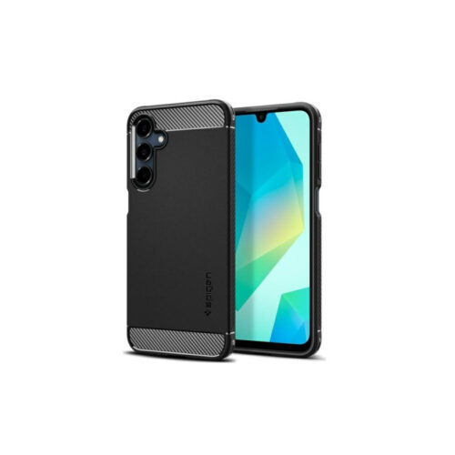 spigen rugged armor do samsung a16 4g / 5g matte black etui pokrowiec back case czarny