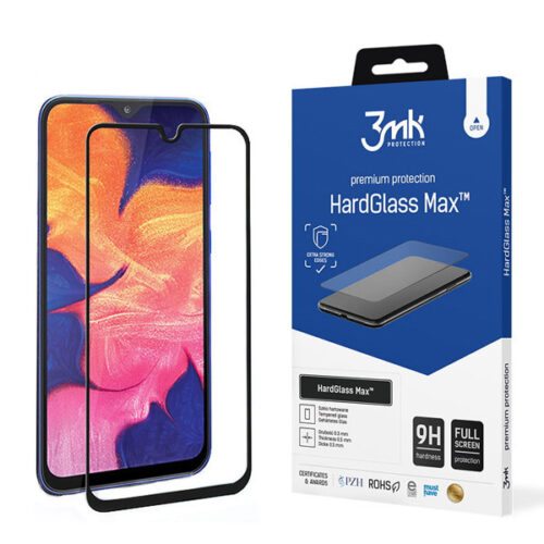szkło 3mk hardglass max huawei p40 pro czarny