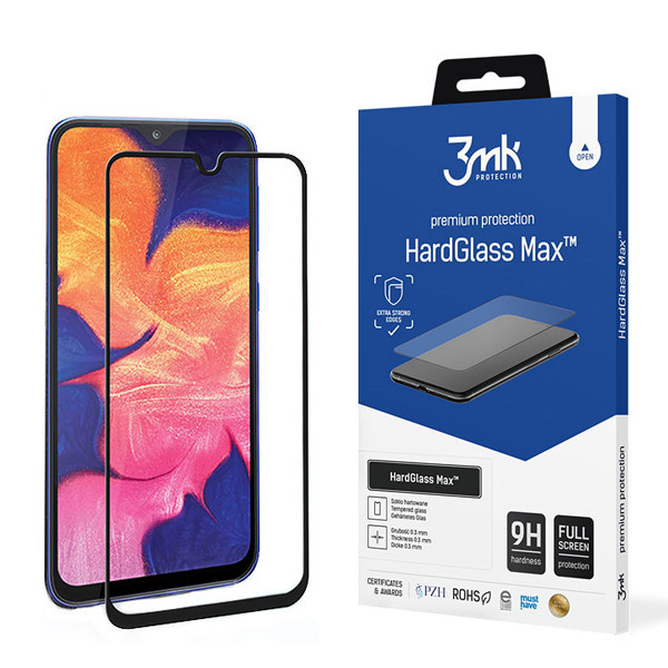 szkło 3mk hardglass max huawei p40 pro czarny