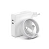 economy ładowarka sieciowa typ-c 35w biała 2xtyp-c pd + kabel usb typ-c - typ-c