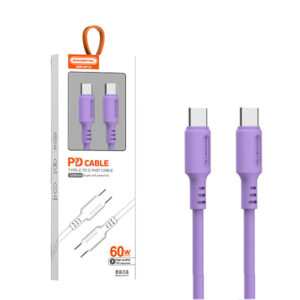 somostel kabel typ-c - lightning 3.1a 20w 1m quick charge qc3.0 niebieski sms-by02