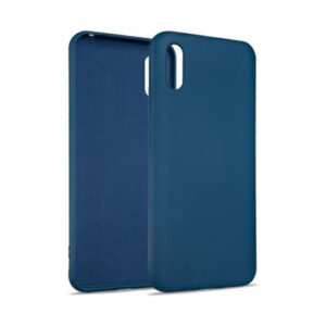 nakładka silicon case xiaomi redmi 9a / 9at / 9i granatowy etui back cover