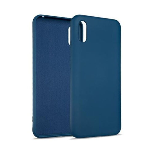 nakładka silicon case xiaomi redmi 9a / 9at / 9i granatowy etui back cover