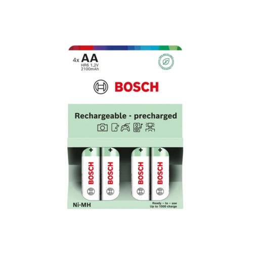 akumulator wstępnie naładowany bosch 4szt aa hr6b4p2100/00 2100mah