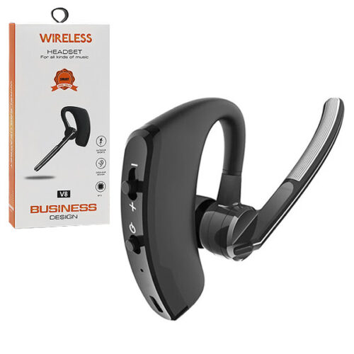 słuchawka bluetooth nafuma legend czarna eb9 v8