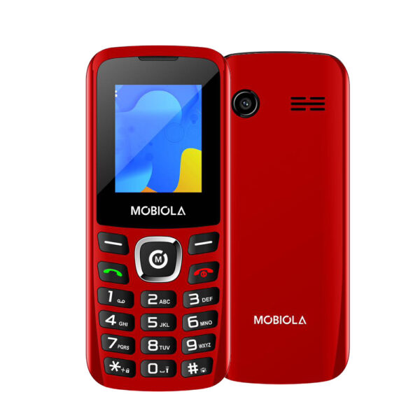 telefon gsm mobiola dla seniora mb3020 2g czerwony