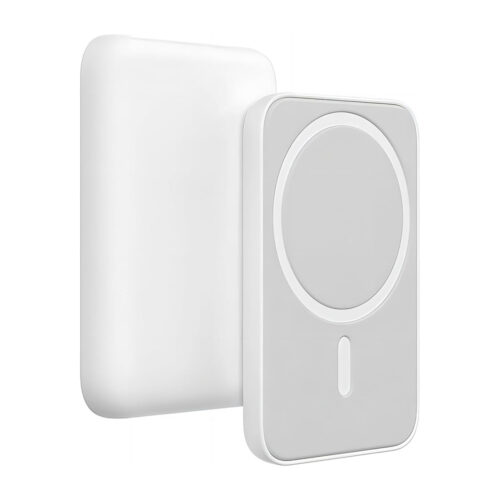 ecobox power bank 5000mah biały magsafe bezprzewodowy