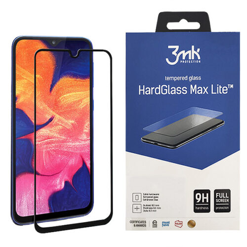 szkło 3mk hardglass max lite samsung s22 plus czarne
