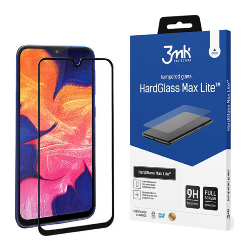 szkło 3mk hardglass max lite xiaomi 12 pro czarne