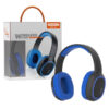 somostel słuchawki bluetooth nauszne cj09 bt 5.0 niebieski stero sms-cj09