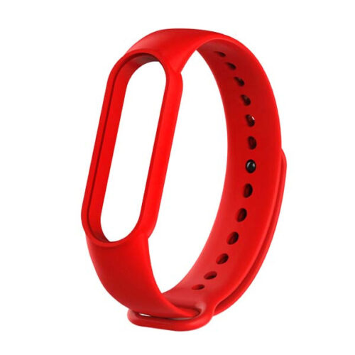 opaska do mi band 7 xiaomi czerwona