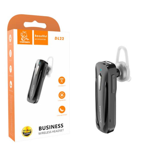 słuchawka bluetooth denmen czarna dl22