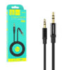 denmen kabel stereo oplot jack do jack 3,5 cala 1m dx03