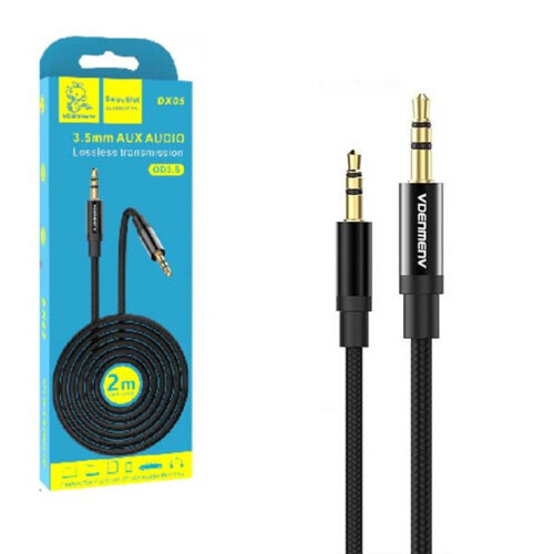 kabel stereo denmen jack do jack 3,5 cala 2m dx05