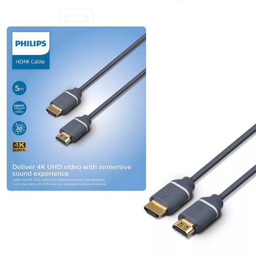 kabel hdmi philips 4k 60hz ultra hd 5m swv5650g