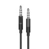 denmen kabel jack 3.5 cala - jack 3.5 cala 1m czarny dx01b