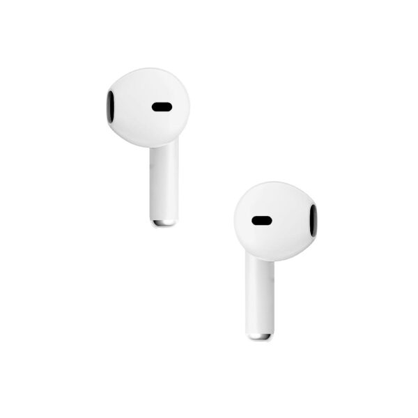 denmen słuchawki bluetooth douszne tws bt 5.0 biały stero dl29