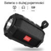 głośnik bluetooth speaker denmen 3w czarny tf bt 5.0 rozmowy dr07