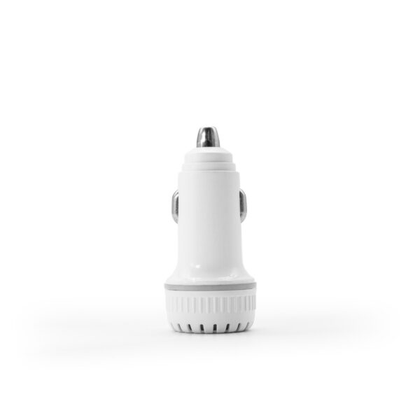 economy ładowarka samochodowa usb+typ-c qc3.0+pd biała 38w tr-c01