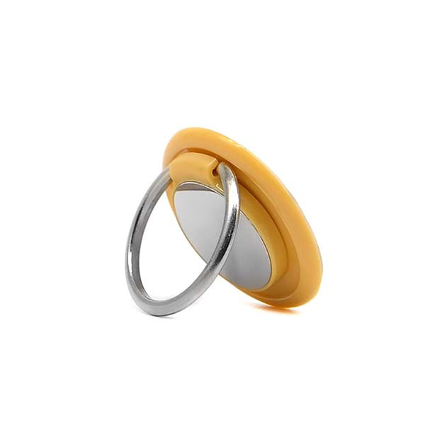 uchwyt telefonu stojak premium uniwersalny vega żółty ring holder
