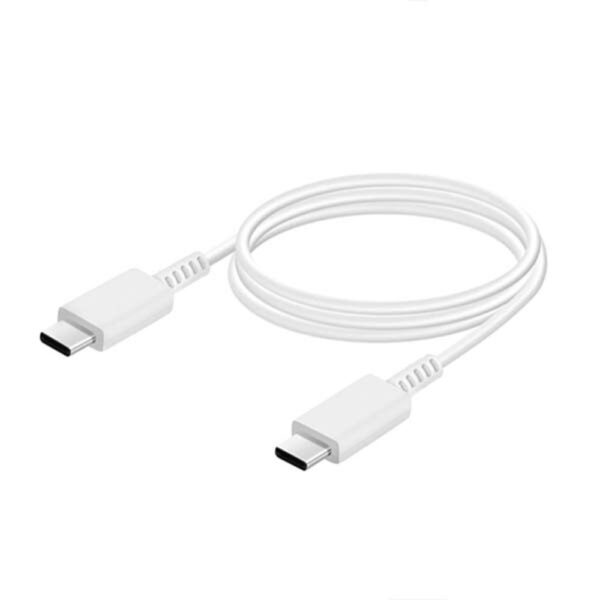 ecobox kabel usb pd typ-c do typ-c 5a 100w 1m biały usb3.0