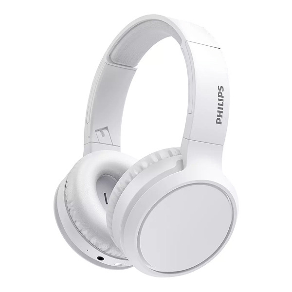 słuchawki nauszne bezprzewodowe bluetooth philips białe tah5205wt/00