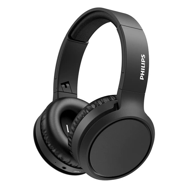 słuchawki nauszne bezprzewodowe bluetooth philips czarne phil-tah5205bk/00