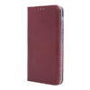kabura smart book magneto xiaomi redmi 13c burgundowy etui portfel