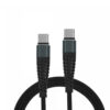 redx kabel usb pd typ-c do typ-c czarny 2m oplot wzmacniany
