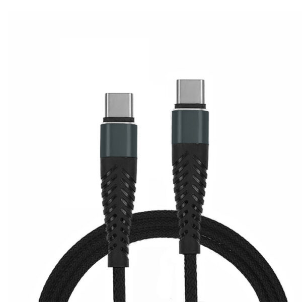 redx kabel usb pd typ-c do typ-c czarny 2m oplot wzmacniany