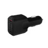 ładowarka samochodowa 4 x usb 3a czarna fast charger quick 4xusb 3.0 faston 3000ma