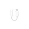 apple adapter typ-c do mini jack przejściówka biały iphone box