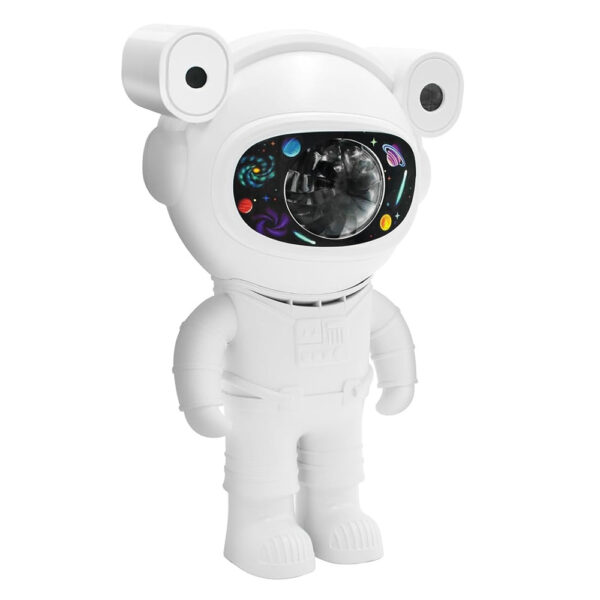ecobox lampka nocna led projektoer gwiazd astronauta bluetooth