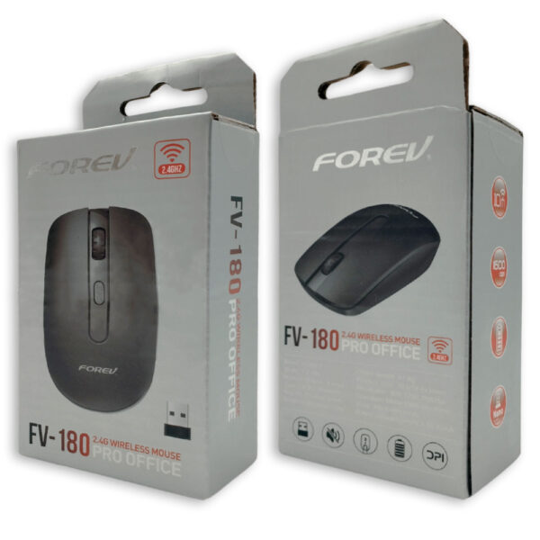 forev mysz bezprzewodowa business czarna fv-180