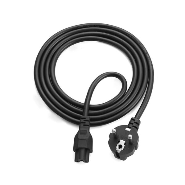 kabel zasilający sieciowy do laptopa - koniczynka 500w 1.5m