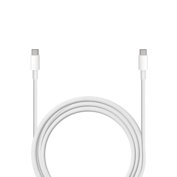 ecobox kabel typ-c do typ-c 3a 2m biały pd usb-c