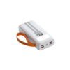 power bank denmen bateria awaryjna 30000mah biały dp31 usb + typ-c