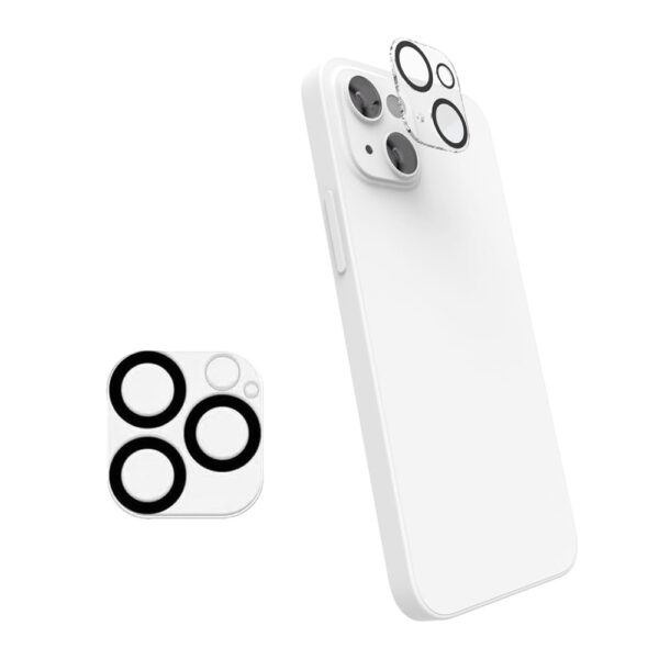 ecobox szkło hartowane na aparat do iphone 16 transparentny