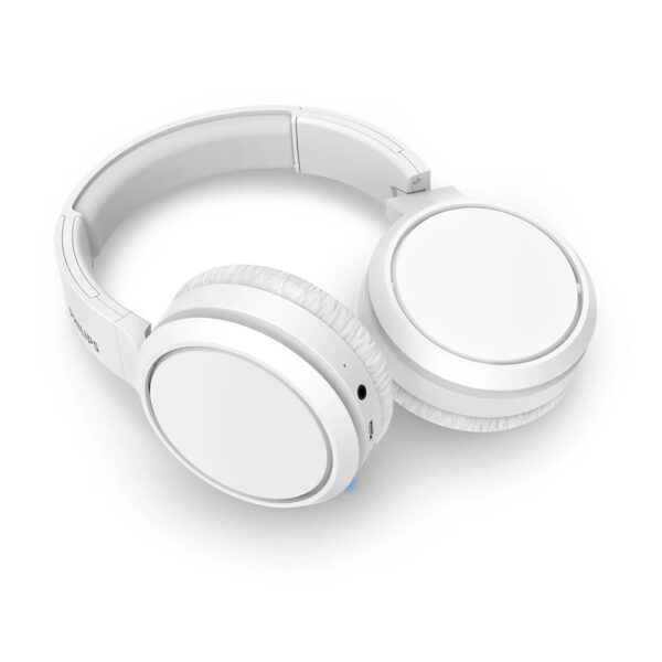 philips nauszne słuchawki bezprzewodowe 5000 series biały tah5209wt/00