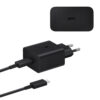 samsung ładowarka sieciowa typ-c pd ep-t4511 45w czarny 3a + kabel typ-c - typ-c