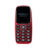 telefon gsm mobiola dla seniora mb3120i 2g czerwony