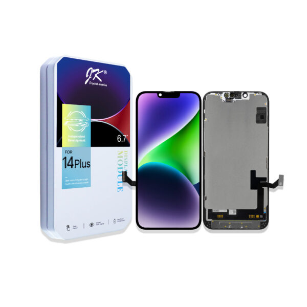 moduł wyświetlacz lcd iphone 14 plus jk ekran dotykowy dotyk box