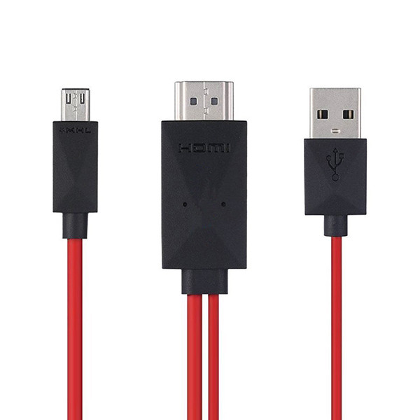 adapter kabel mhl micro usb do hdmi tv przejściówka fullhd