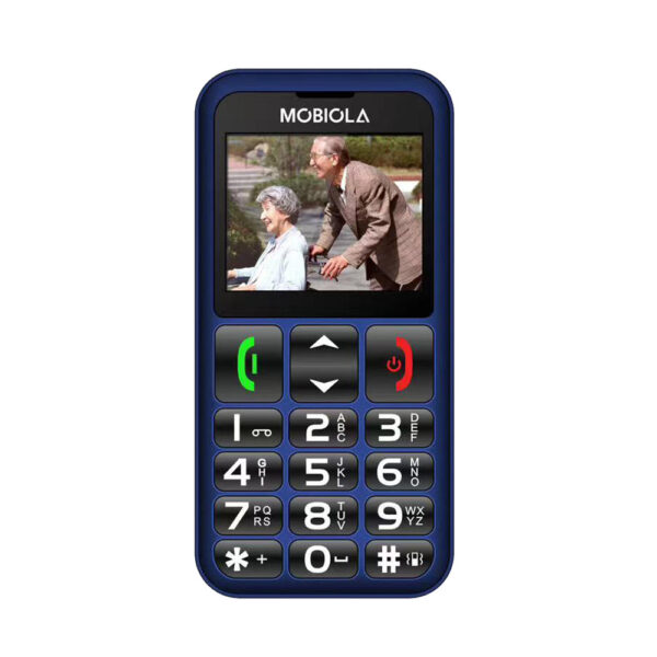 mobiola telefon dla seniora mb700 2g niebieski