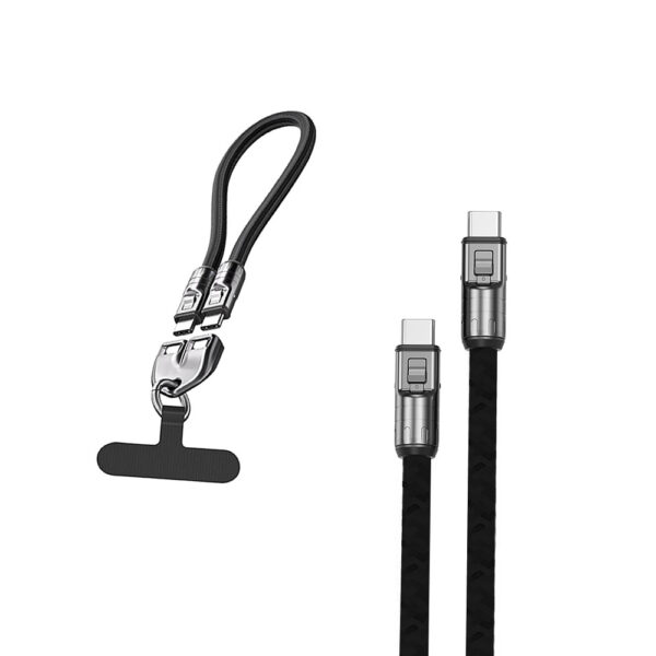 ecobox kabel 240w typ-c do typ-c smycz na nadgarstek