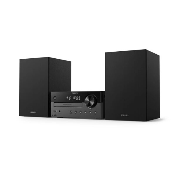 mikrowieża philips czarna phil-tam4505/12