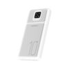 power bank denmen bateria awaryjna 10000mah biały dp38 usb + typ-c