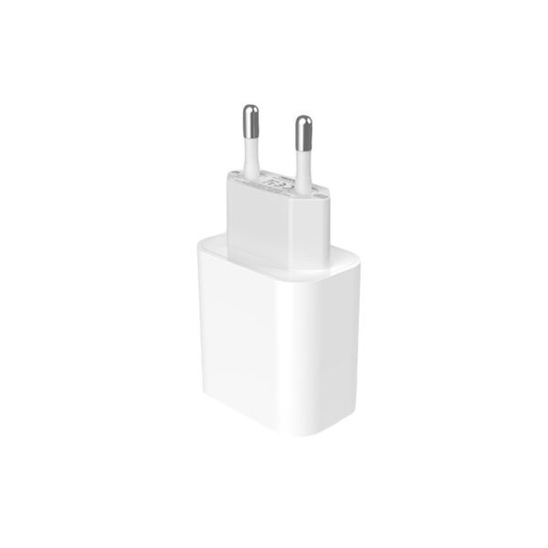 denmen ładowarka sieciowa 3,6a 20w biała denmen + kabel typ-c do typ-c 1m