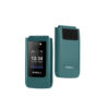 telefon gsm mobiola klapką zielony tlefon dla seniora mb4600 4g